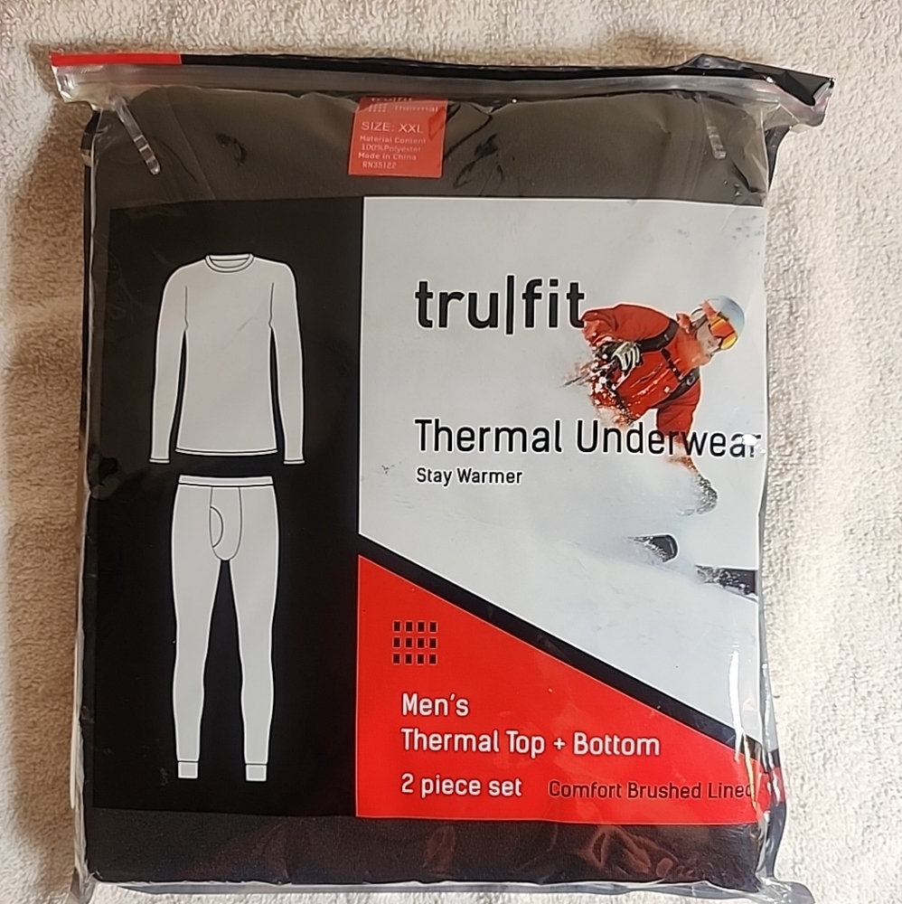 Trufit Thermal Underwear. Size XXL